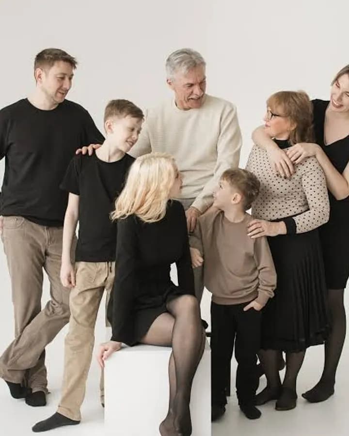 Zdjęcie grupowe — chrzest, Gdańsk